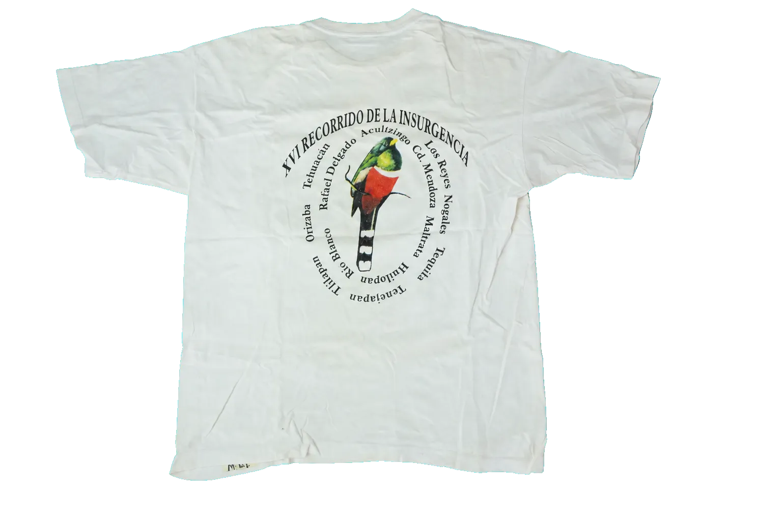 XVII Recorrido · Playera Cuauhtototl